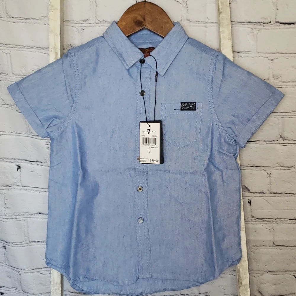 7 For All Mankind Button down - Picture 3 of 4